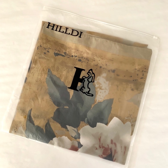 SILK SCARF LUXURY STYLE STOLES WOMEN HEADBAND - Picture 8 of 8